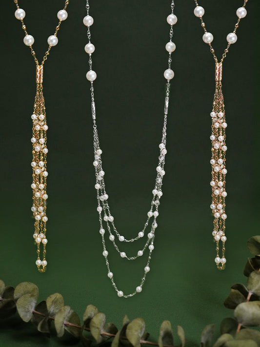 Law of attraction : Akoya pearl necklace