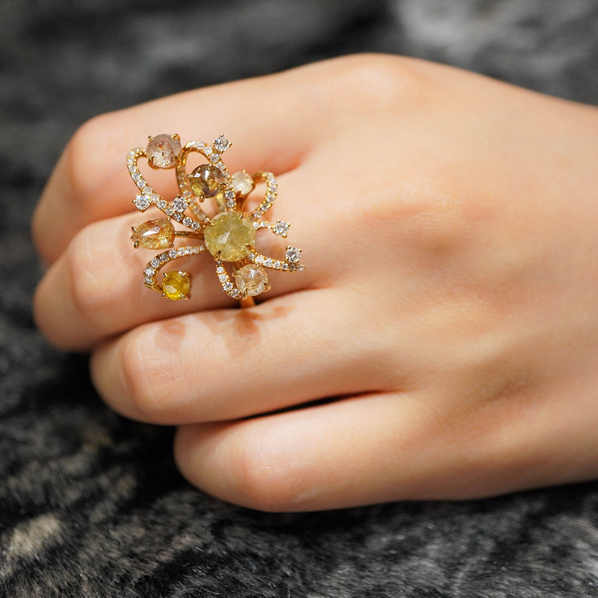 Fancy Color Diamond Ring Fancy Color Diamond Ring