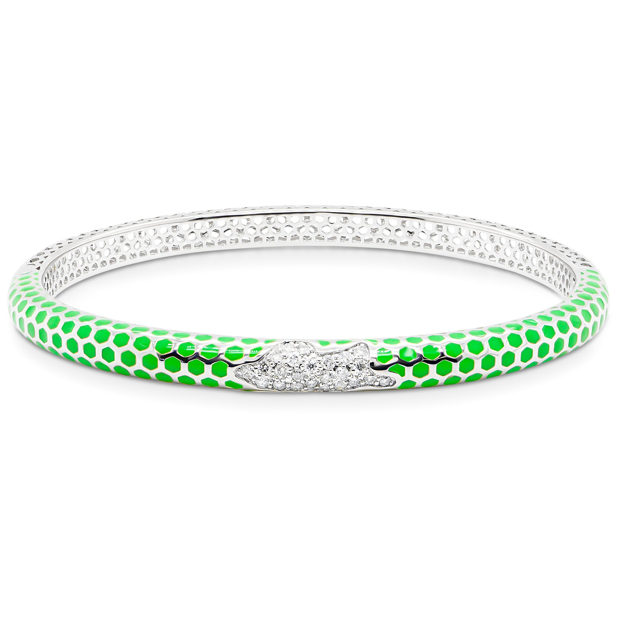 Green Enamel Bangle Green Enamel Bangle
