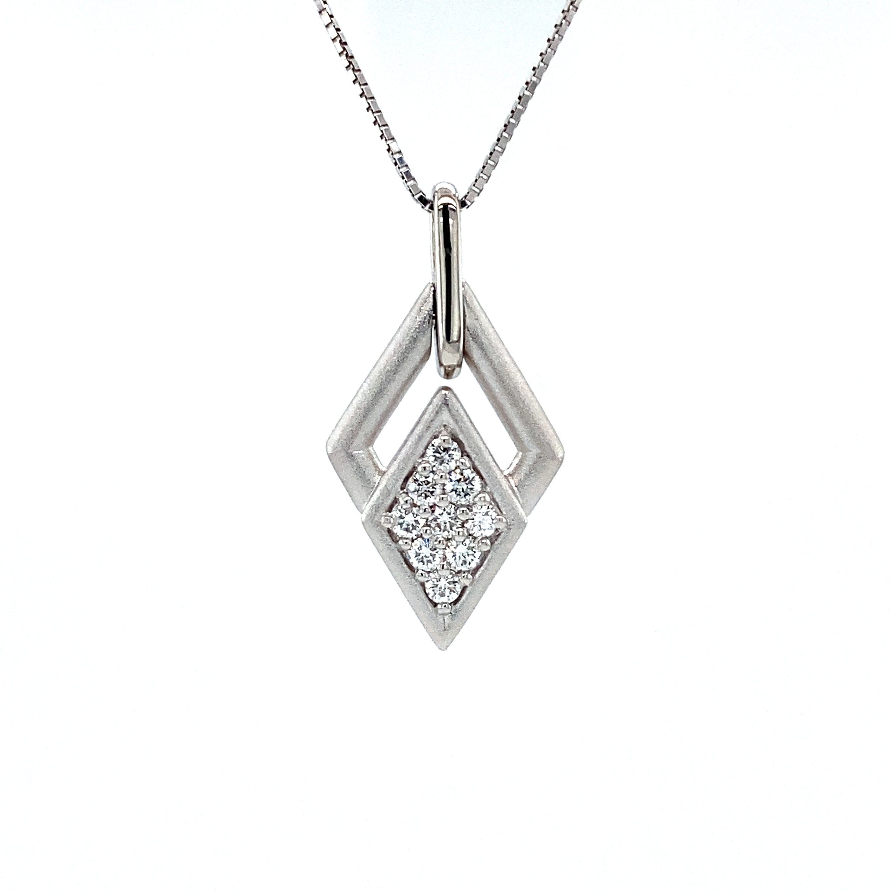 White Diamond Pendant White Diamond Pendant