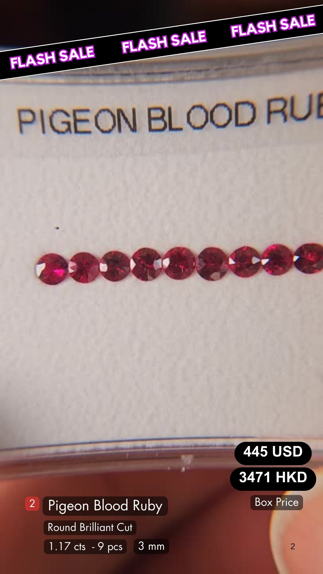 Pigeon Blood Ruby Deal (1.17 Cts) Pigeon Blood Ruby Deal (1.17 Cts)
