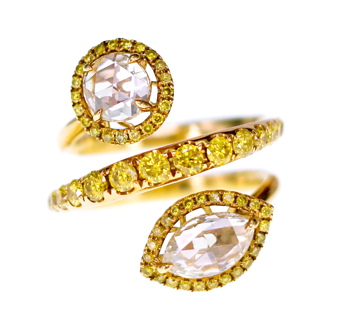 Rose-cut Diamond Promise Ring Rose-cut Diamond Promise Ring
