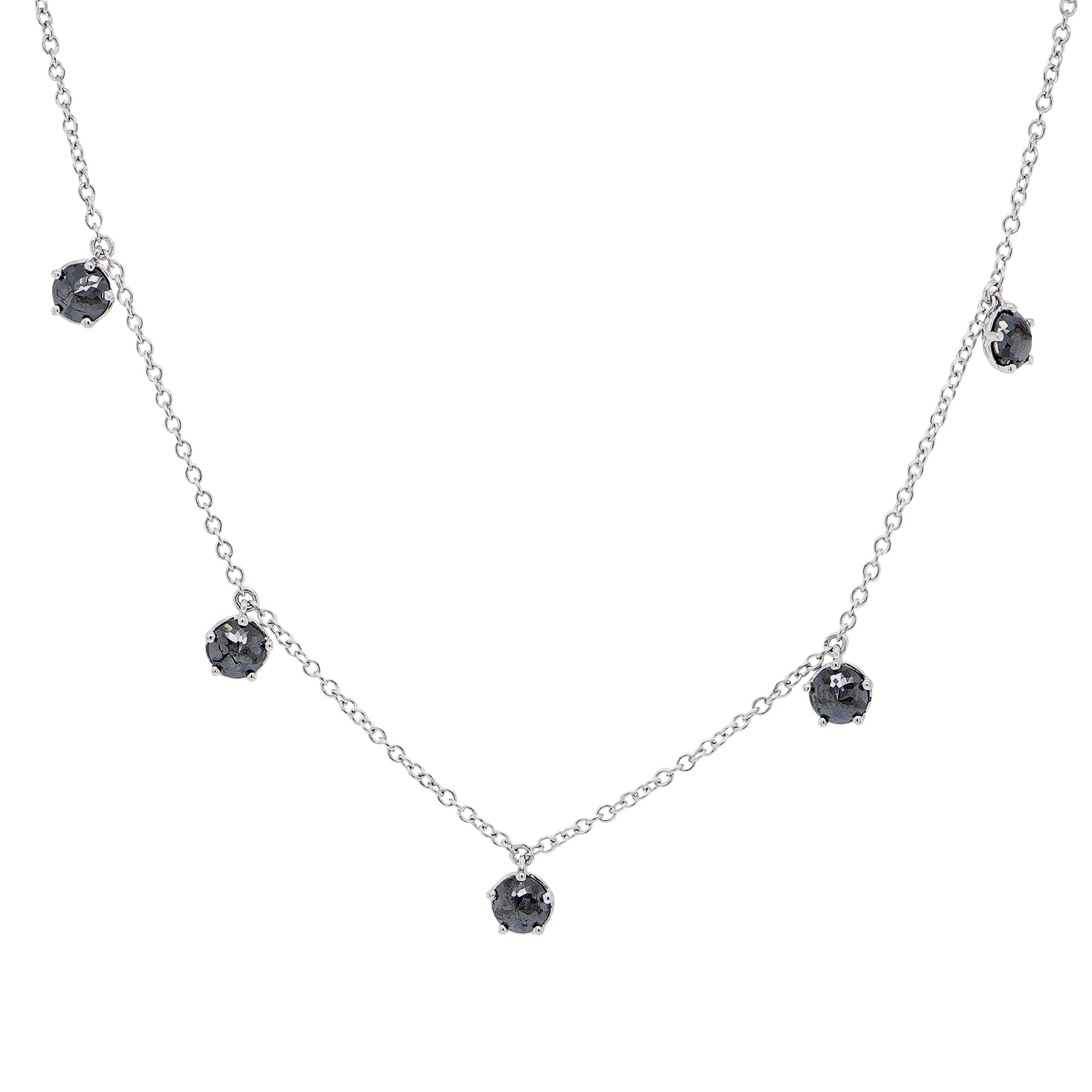 Black Diamond Necklace Black Diamond Necklace