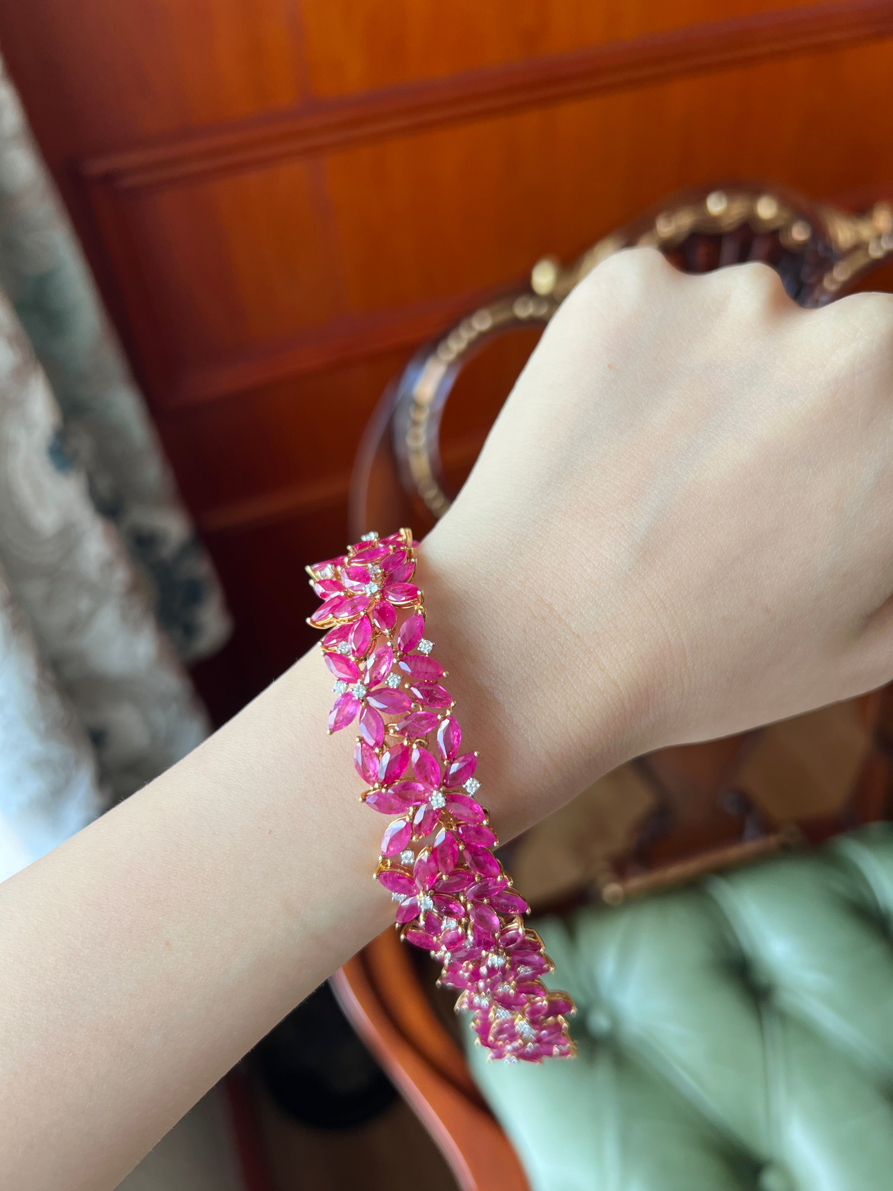 Marquise Ruby Bracelet Marquise Ruby Bracelet