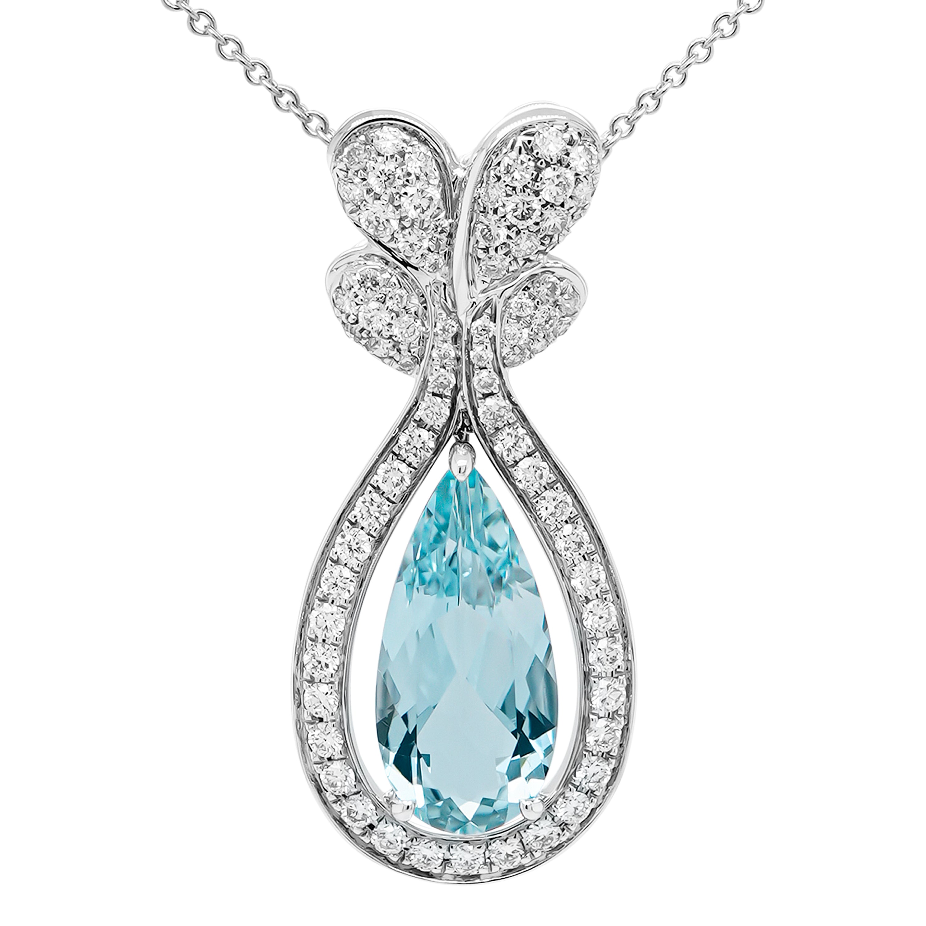 Aquamarine Necklace Aquamarine Necklace