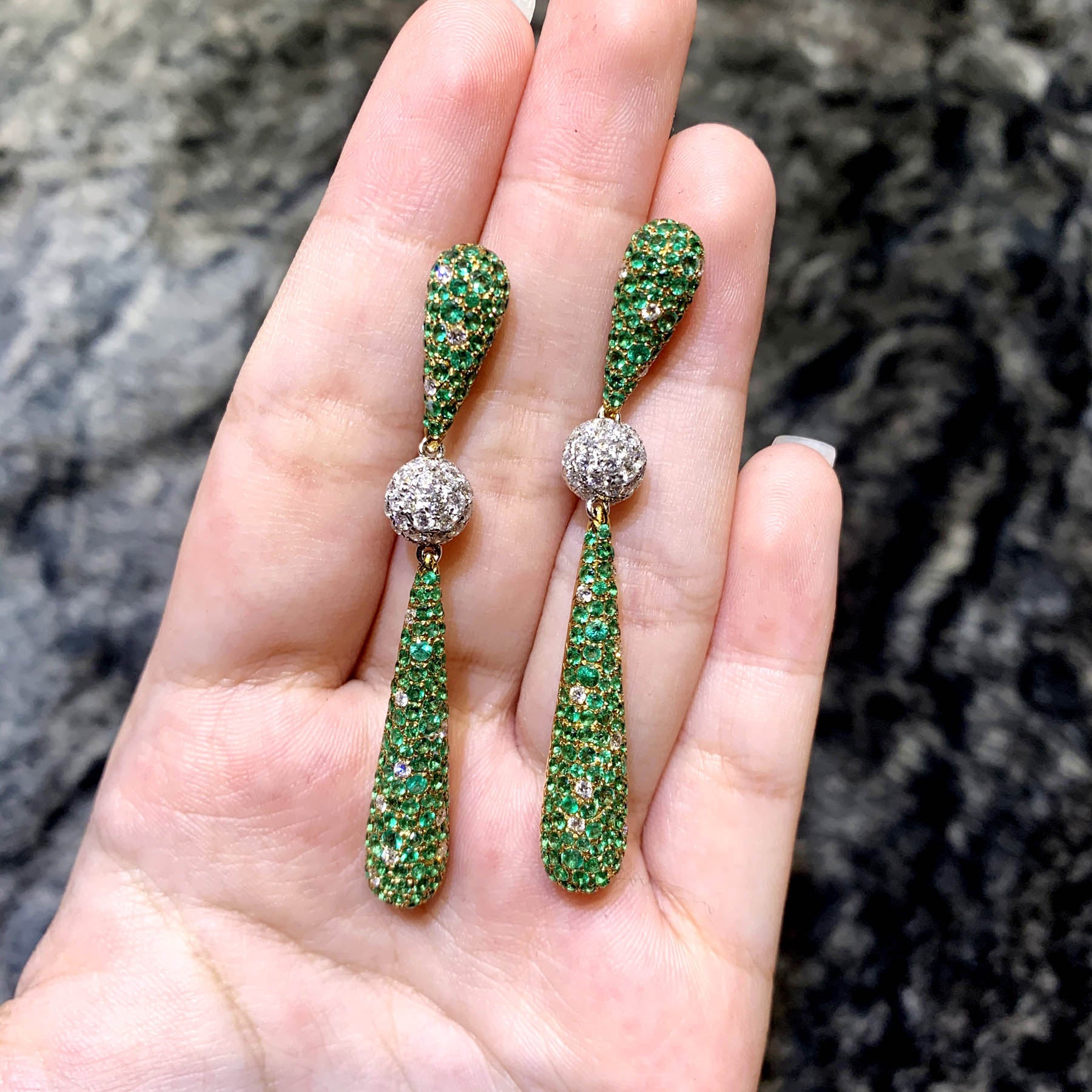 Emerald Earrings Emerald Earrings
