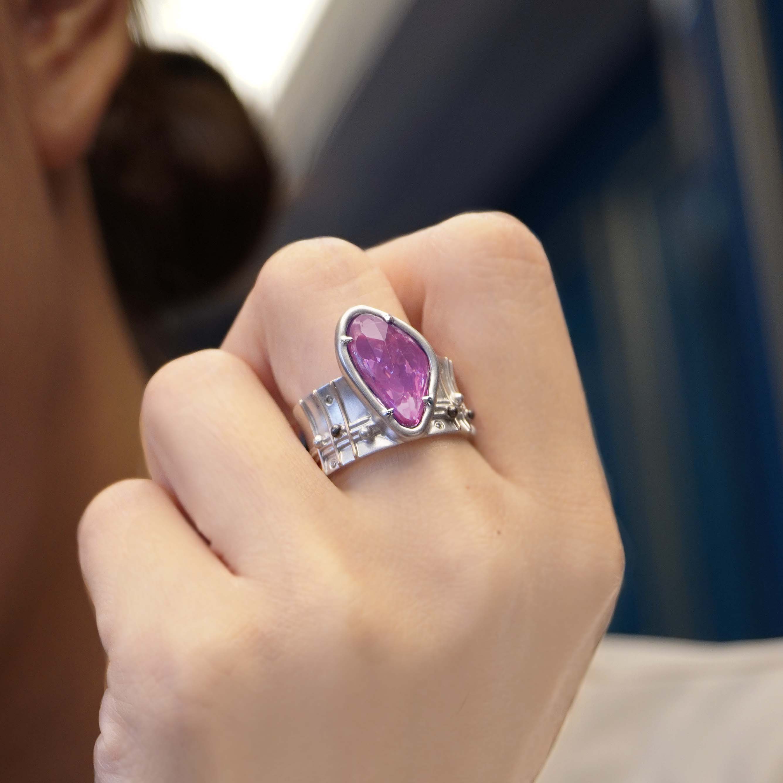 Sapphire Slice Ring Sapphire Slice Ring