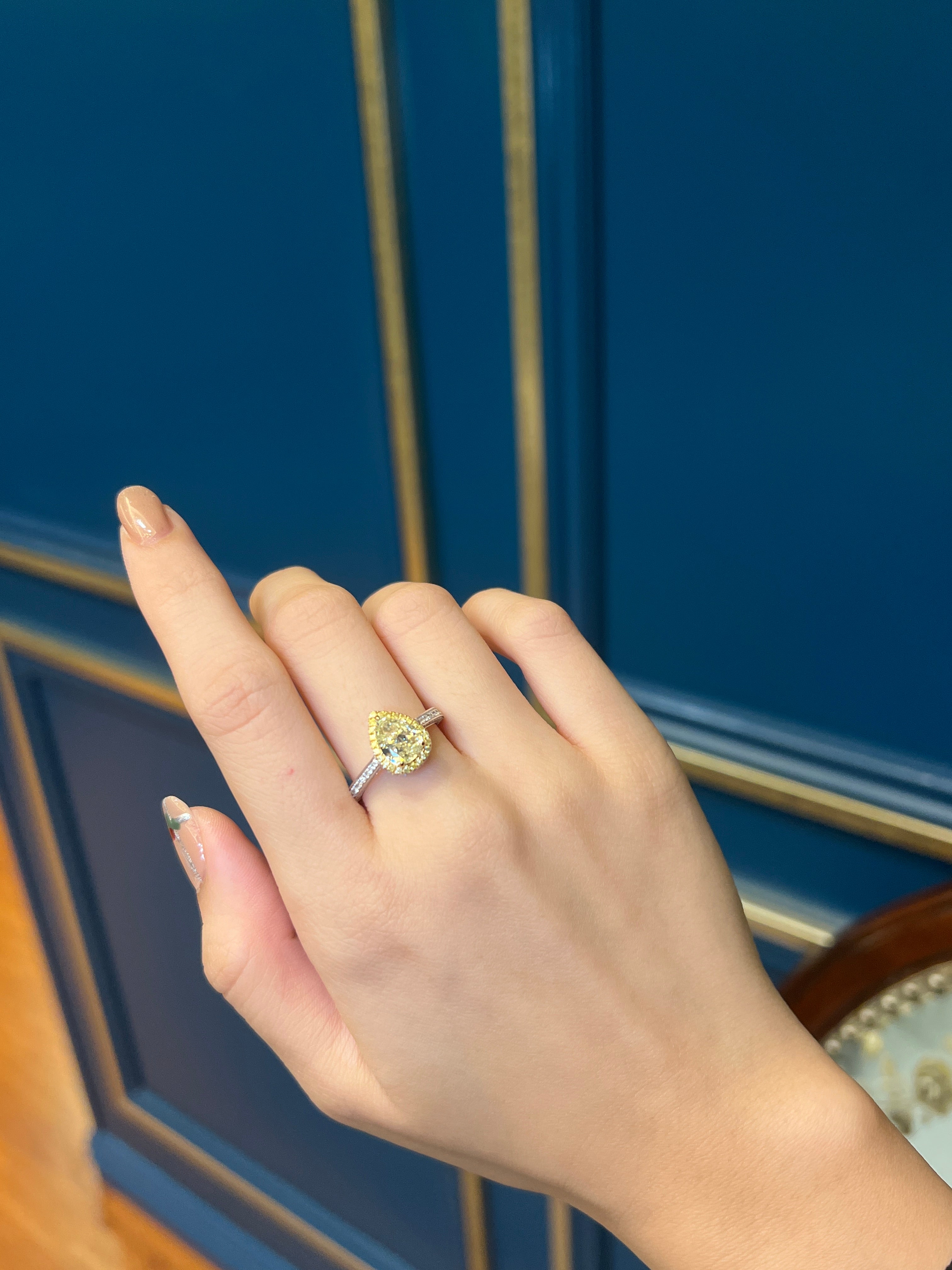 Yellow Diamond Ring Yellow Diamond Ring
