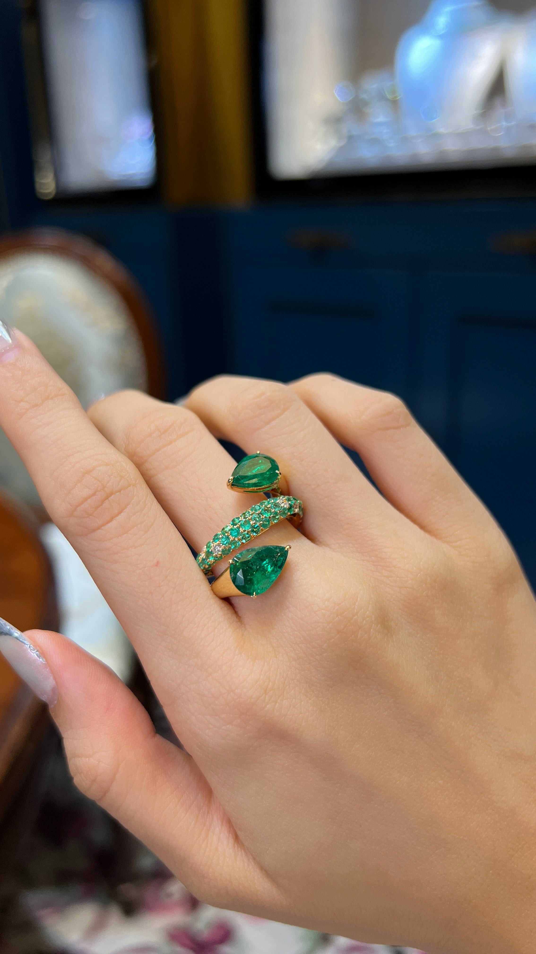 Emerald Promise Ring Emerald Promise Ring