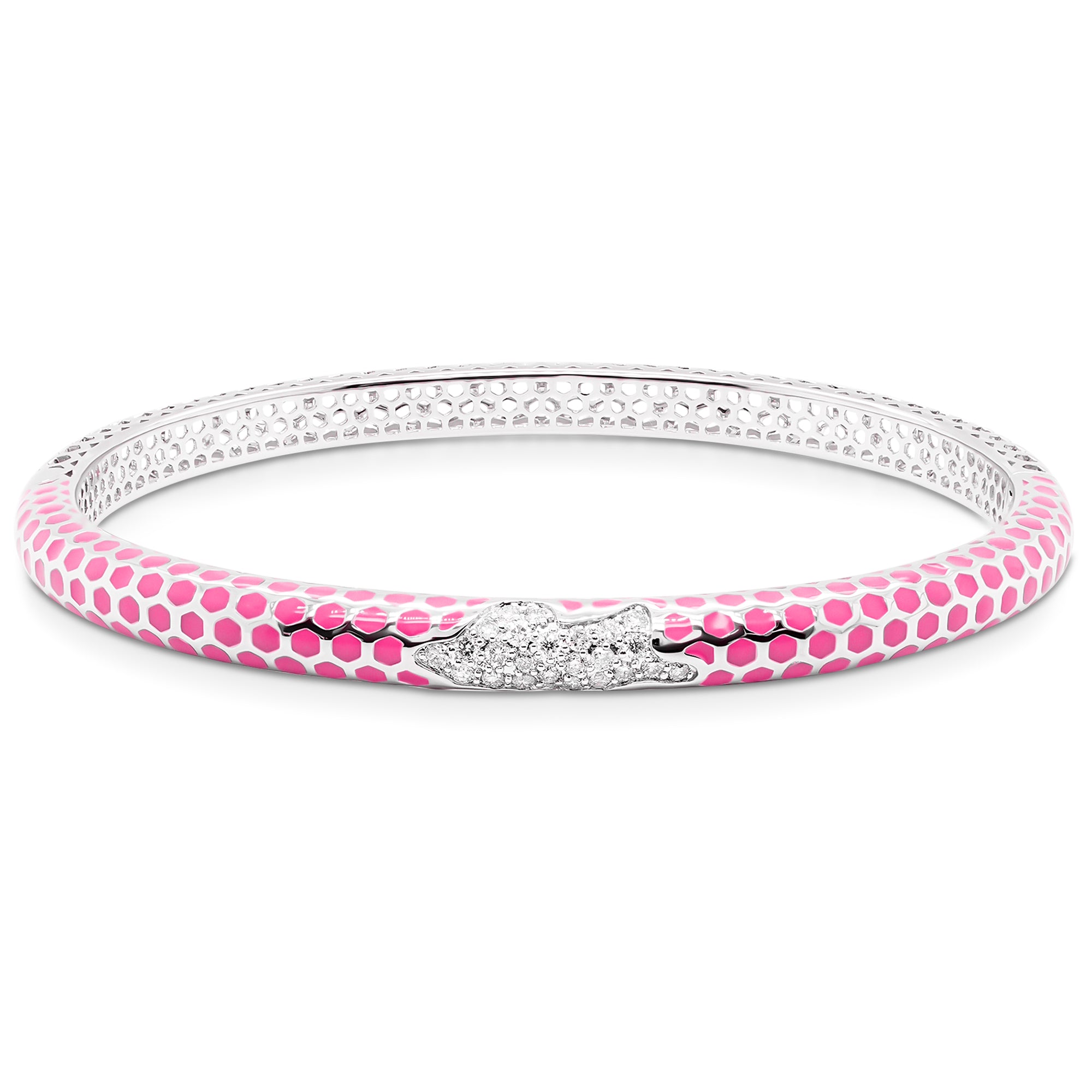 Pink Enamel Bangle Pink Enamel Bangle