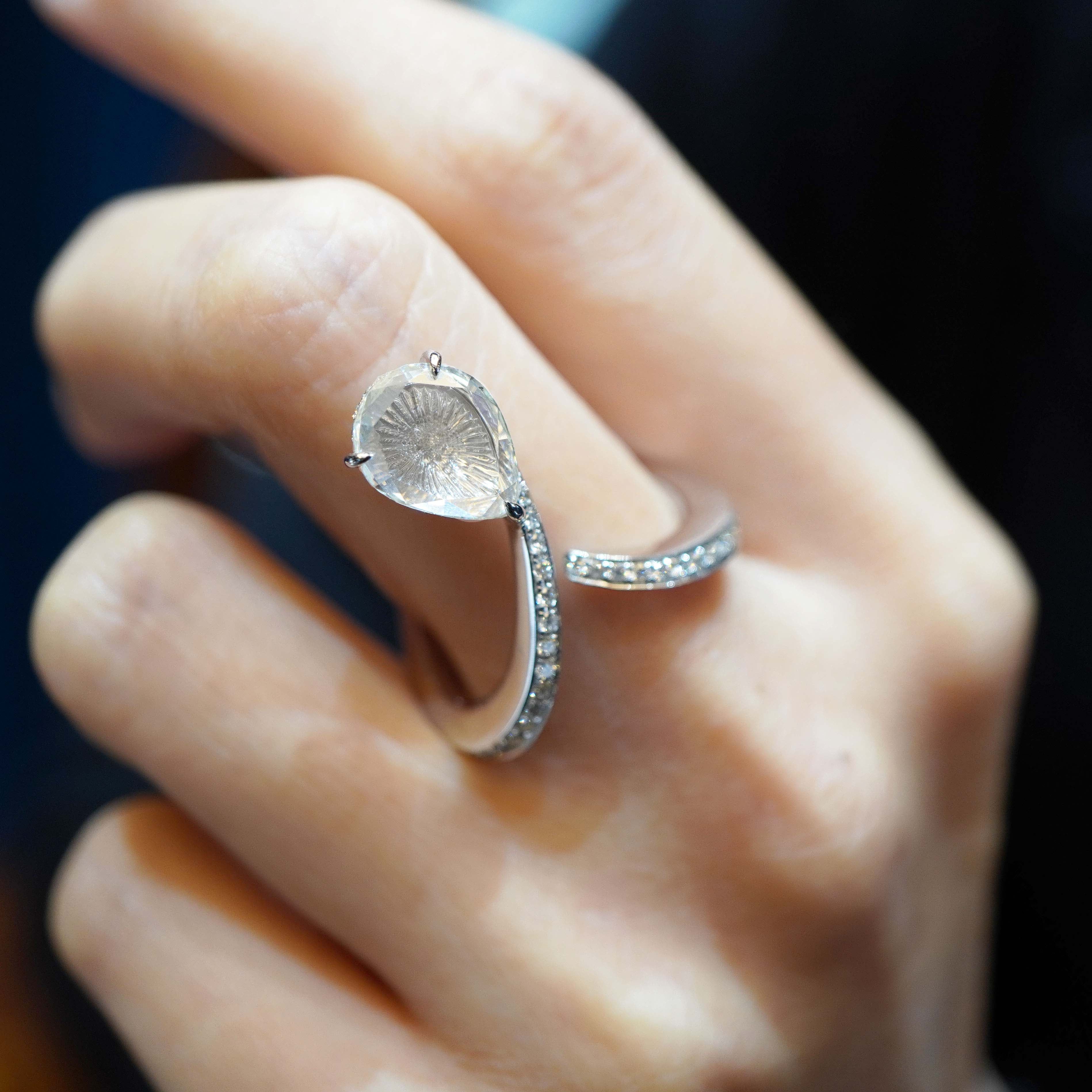 White Diamond Ring White Diamond Ring
