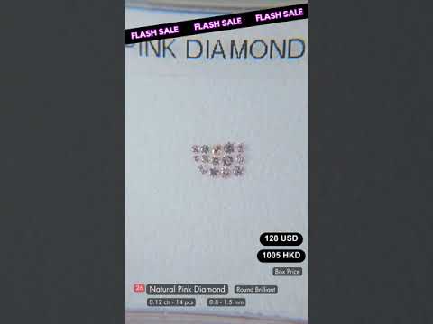 Natural Pink Diamond Deal (0.12 cts)