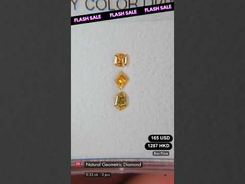 Natural Geometric Diamond Deal (0.33 Cts)