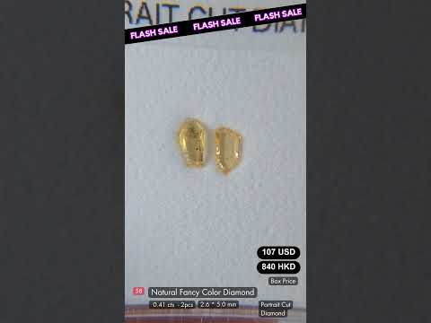Natural Fancy Color Diamond Deal (0.41 cts)