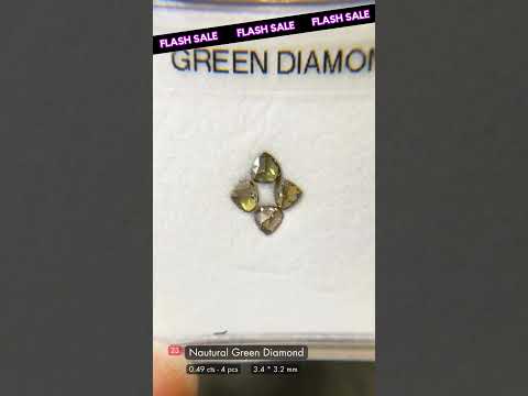 Green Diamond Deal (0.49 cts)