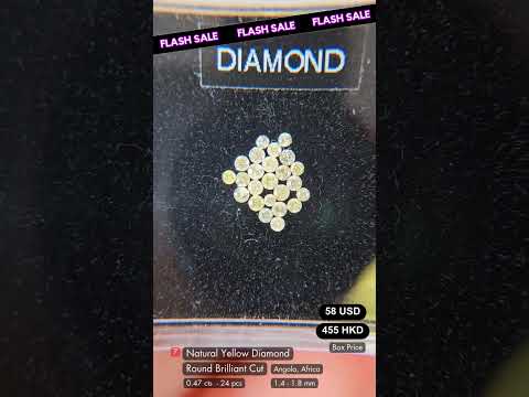 Natural Yellow Diamond Deal (0.47 cts)