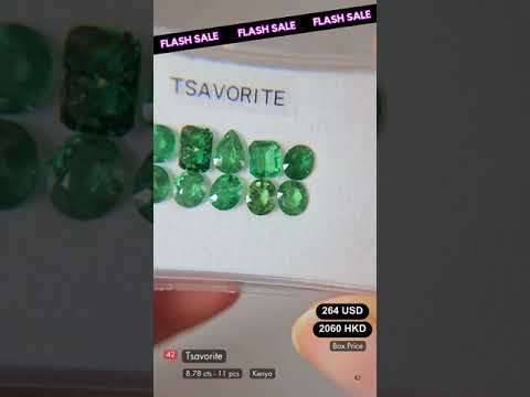 Natural Tsavorite Deal (8.78 Cts)