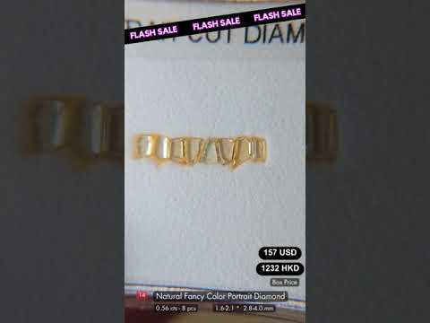 Natural Fancy Orange Diamond Deal (0.56 cts)
