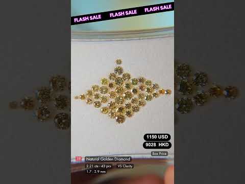 Natural Golden Diamond Deal (2.21 cts)