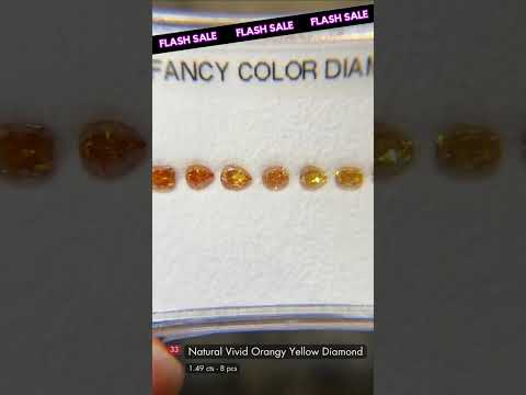 Orange diamond deal (1.49 cts)