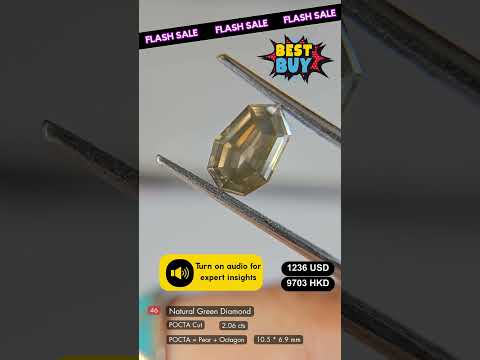 Natural Green Diamond Deal (2.06 cts)