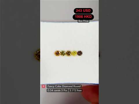 Mix color diamond deal (0.54 cts)