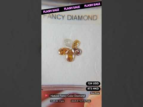 Natural Fancy Color Diamond Deal (1.24 cts)