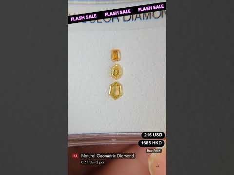 Natural Geometric Diamond Deal (0.54 Cts)