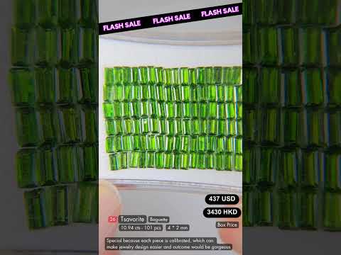 Natural Tsavorite Deal (10.94 cts)