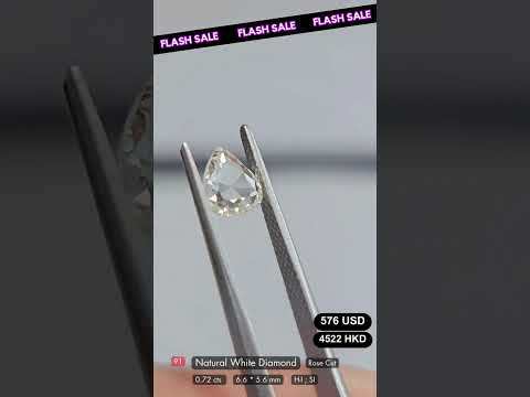 Natural White Diamond Deal (0.72 cts)