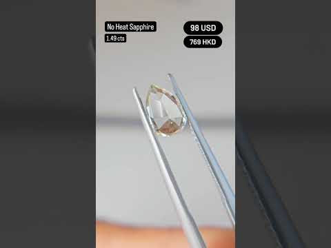 No Heat Yellow Sapphire Deal (1.49 cts)