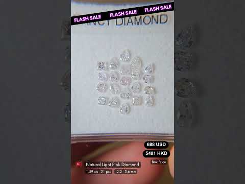 Natural Light Pink Diamond Deal (1.59)