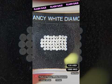 Natural Fancy White Diamond Deal (1.12 cts)