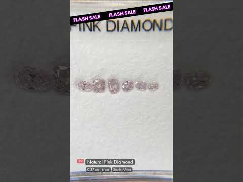 Pink diamond deal (0.37 cts)