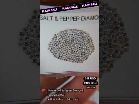 Natural Salt & Pepper Diamond Deal (2.28 Cts)