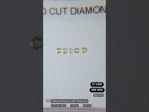 Natural Yellow Diamond Deal (0.11 Cts)