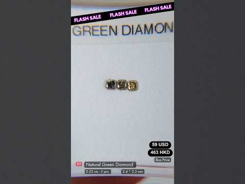 Natural Green Diamond Deal (0.22 cts)