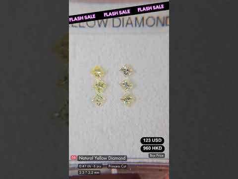 Natural Yellow Diamond Deal (0.41 Cts)