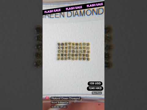 Natural Green Diamond Deal (0.53 Cts)