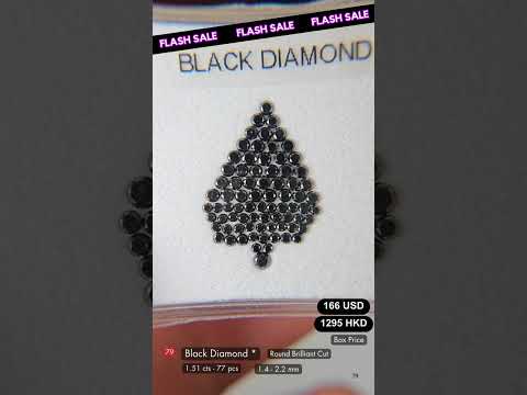 Fancy Black Diamond Deal (1.51 cts )