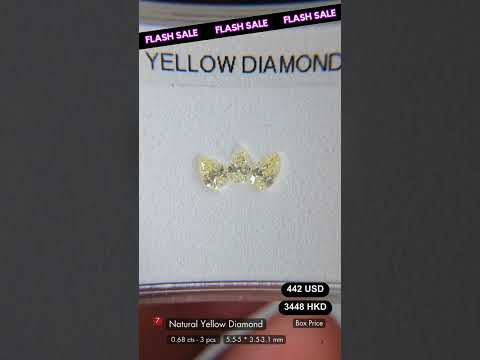 Natural Yellow Diamond Deal (0.68 cts)