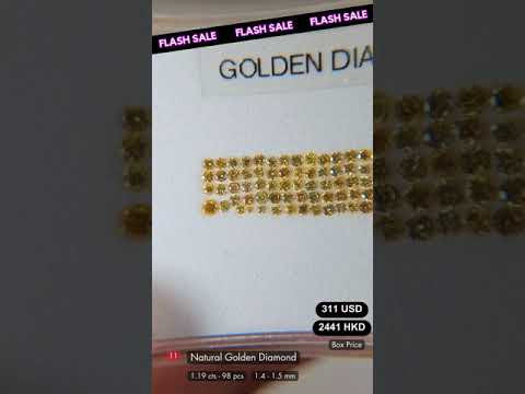 Natural Fancy Gold Diamond Deal (1.19 cts)