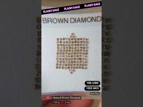 Natural Fancy Brown Diamond Deal (1.03 cts)