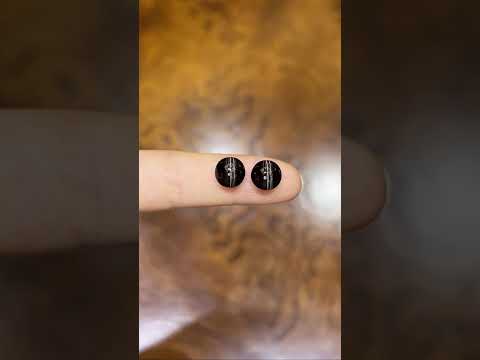 Silimanite Cats Eye Pair (9.88 cts)