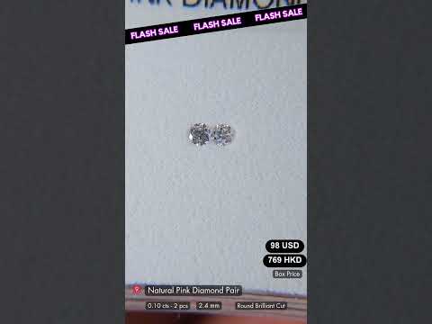 Natural Pink Diamond Deal (0.10 Cts)