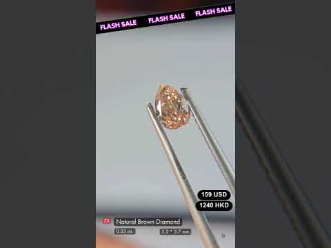 Natural Brown Diamond Deal (0.33 Cts)