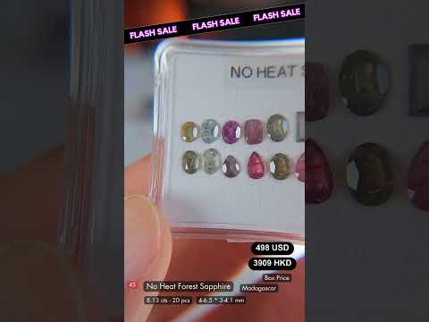 No Heat Forest Sapphire Deal (8.13 cts)