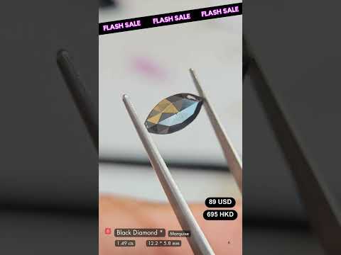 Natural Black Diamond Deal (1.49 cts)