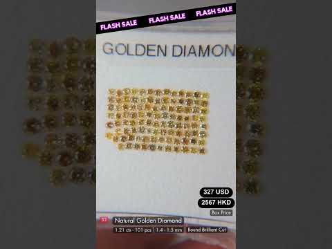 Natural Golden Diamond Deal (1.21 cts)