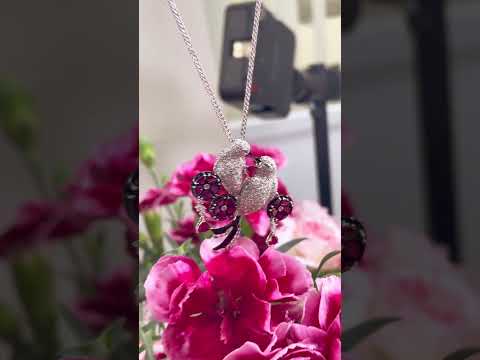 Mother's Day Ruby Brooch